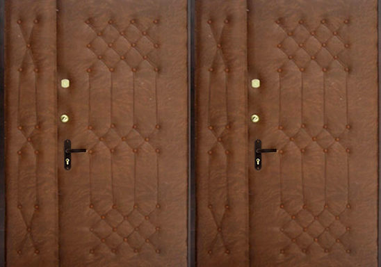 Тамбурная дверь винилискожа(дутая) арт. тбд-5