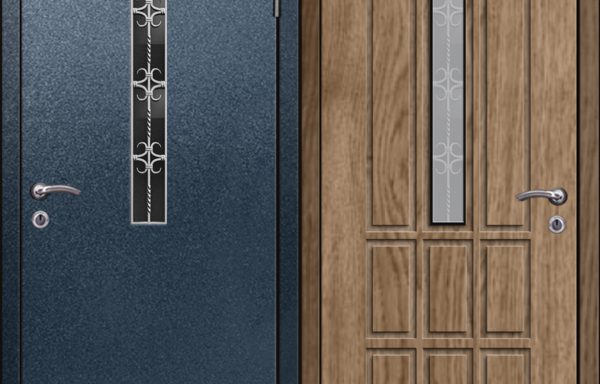 Дверь с ковкой   арт. пн-22